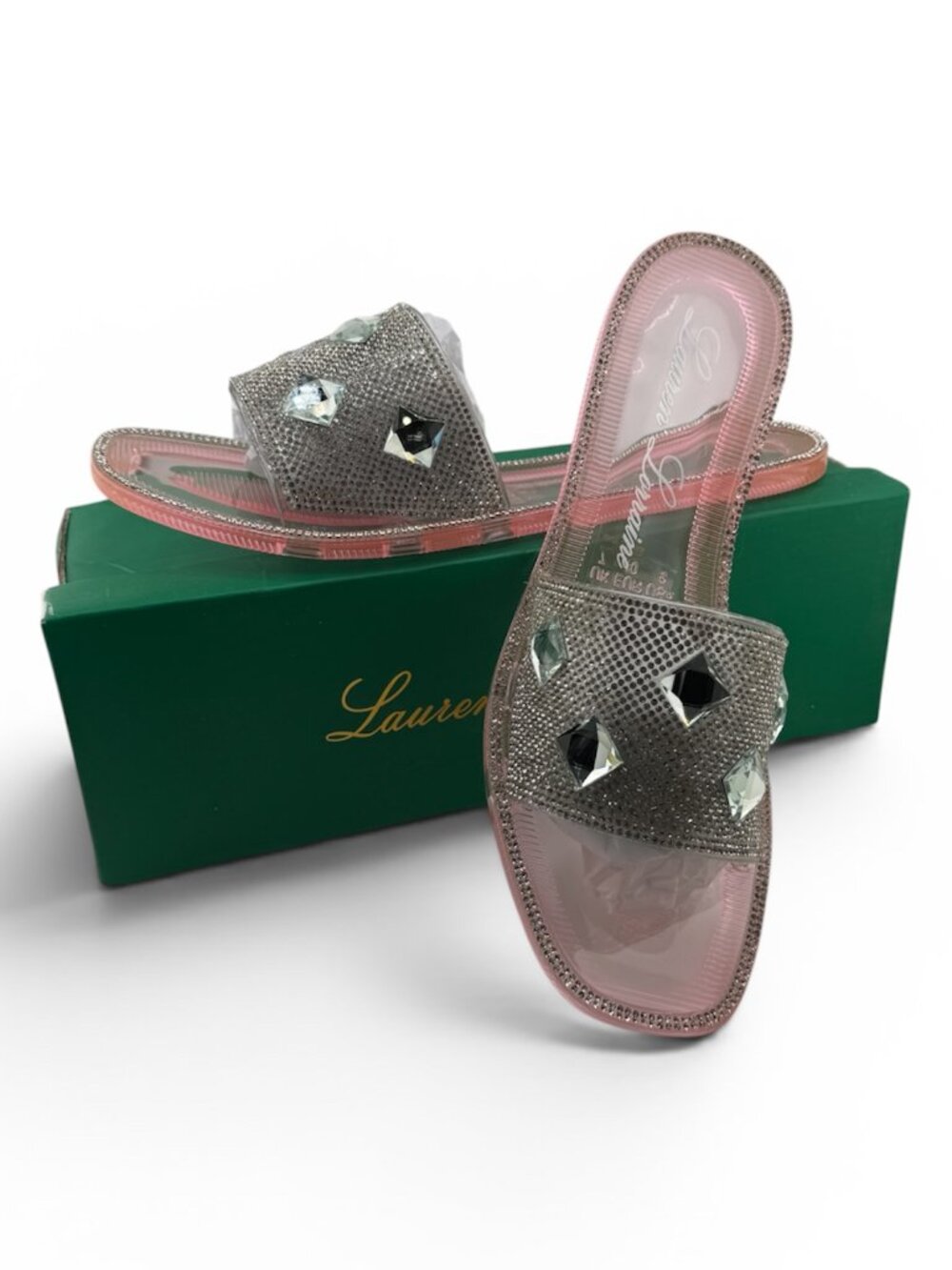 NEW6RAINE BIANCA PINK FLATS SIZE 6